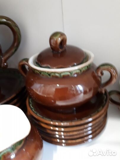 Керамический кофейный сервиз СССР