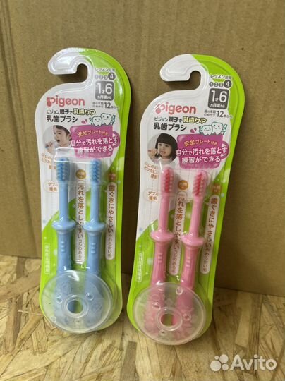 Зубная щетка Pigeon шаг 4 с 18 месяцев