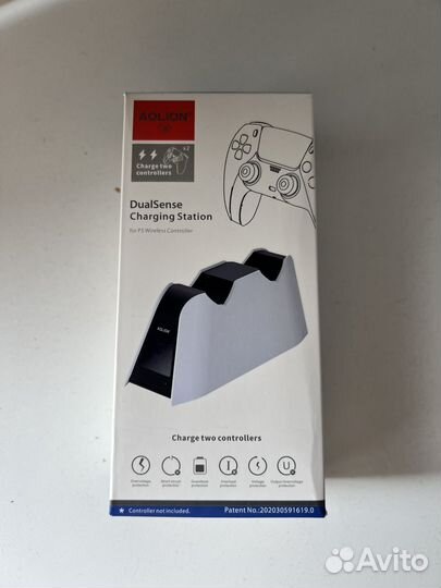 Разядная станция для двух джостиков PS5 aolion