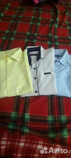 Рубашка школьная 134-140
