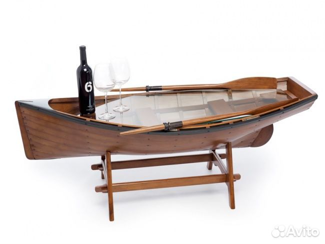 Кофейный стол-шлюпка