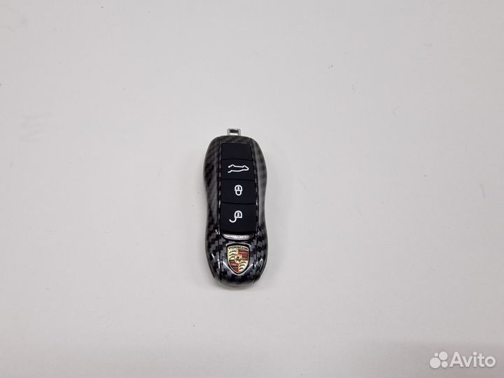 Корпус ключа Porsche + центр + кнопки