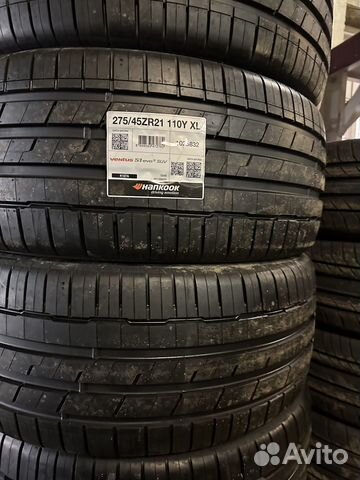 Hankook Ventus S1 Evo3 SUV K127A 275/45 R21 и 315/40 R21 115Y