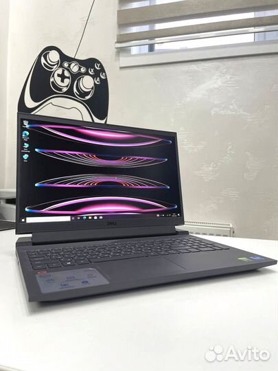 Игровой мощный ноутбук i5 11400F/RTX 3050/120Hz