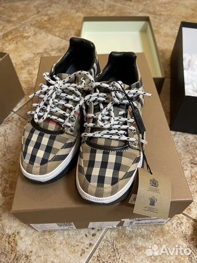 Кеды burberry детские