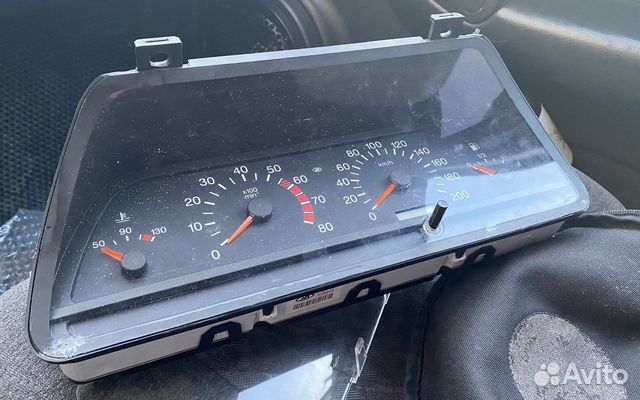 Приборная панель ваз «ап» пересвеченная белая