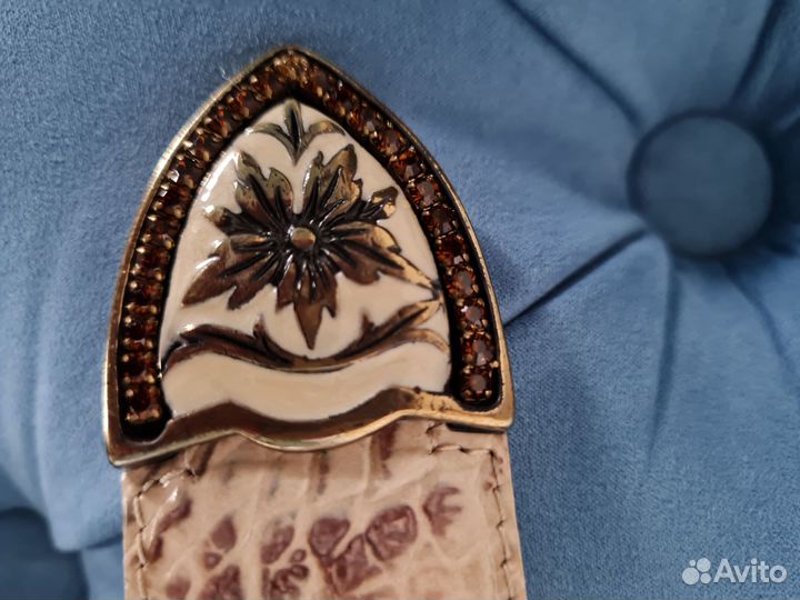 Ремень женский кожаный италия