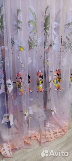 Тюль органза новая 4м