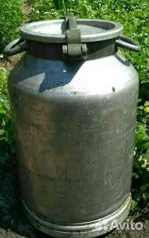 Фляга алюминиевая б/у 40л