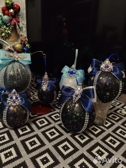 Комплект новогодних игрушек