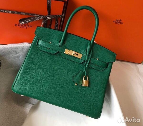 Сумка hermes birkin оригинальная кожа