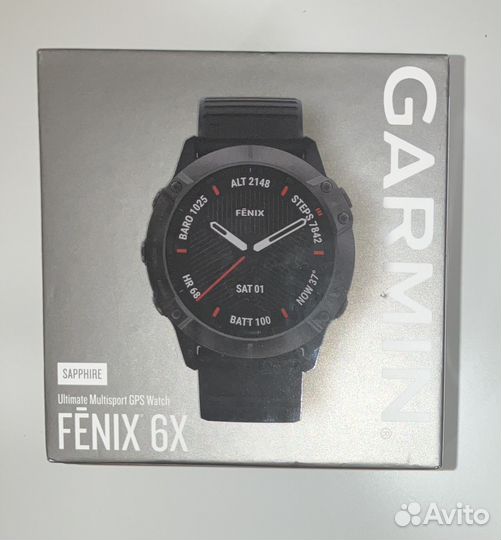 Garmin Fenix 6X Sapphire