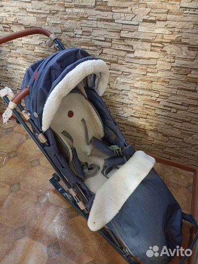 Коляска санки