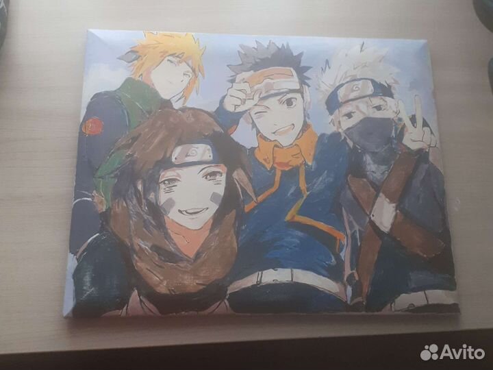 Картина на холсте аниме