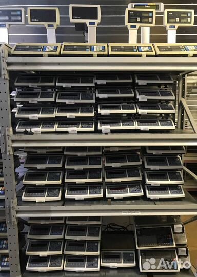 Весы торговые бу CAS digi