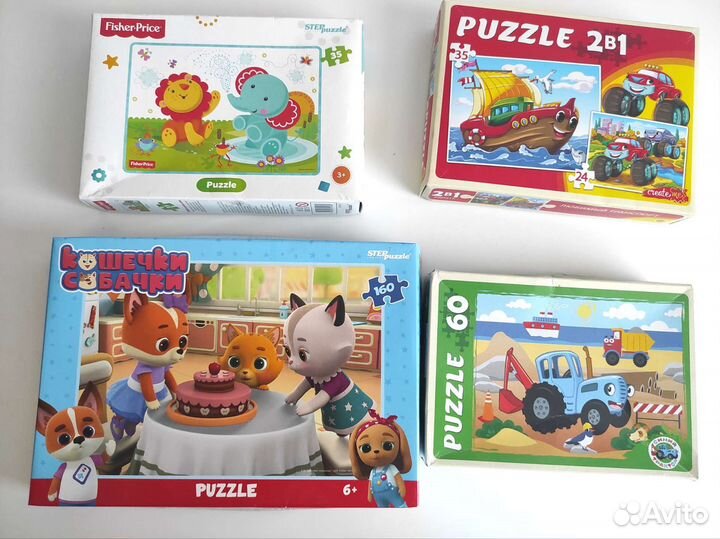 Детские игры, пазлы