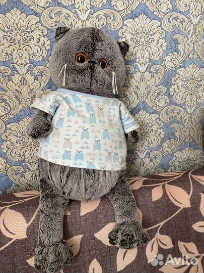 Игрушка кот басик 30 см