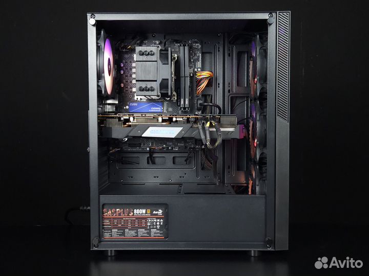 Игровой пк i5-12400F, RX5700XT, DDR4 16GB, NVMe