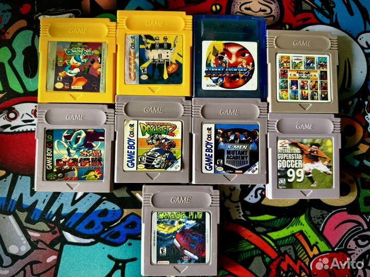 Картриджи game boy/game boy color(не новодел)