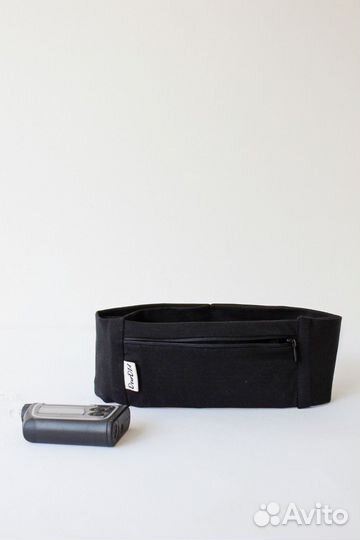 Пояс для инсулиновой помпы из хлопка на замке