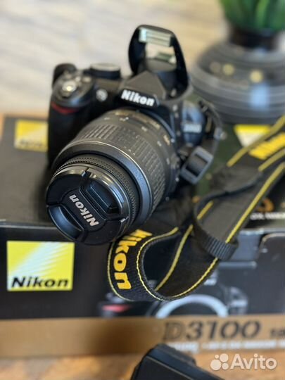 Фотоаппарат nikon d3100 (6822 затворов)