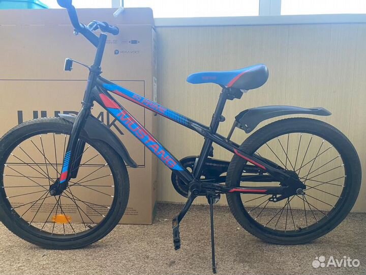 Велосипед Mustang подростковый 20 дюймов