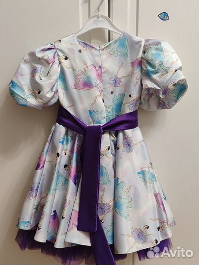 Детское нарядное платье 116