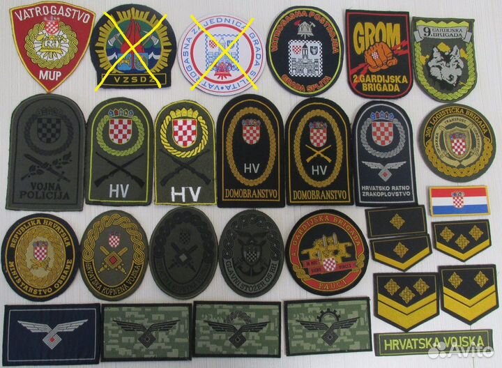 Армия Авиация ввс Военная полиция Хорватия