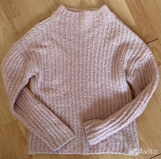 Свитер розовый massimo dutti