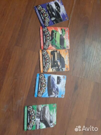 Коллекционные карточки из 90-х