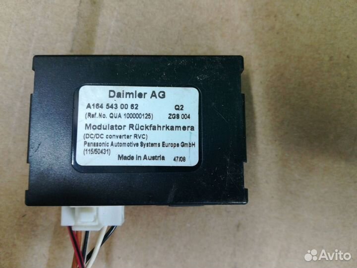 Блок управления камерой Mercedes ML W164 A16454300