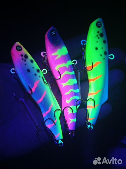 Вибы 3шт Madness Shiriten Vib 105мм 38гр на судака