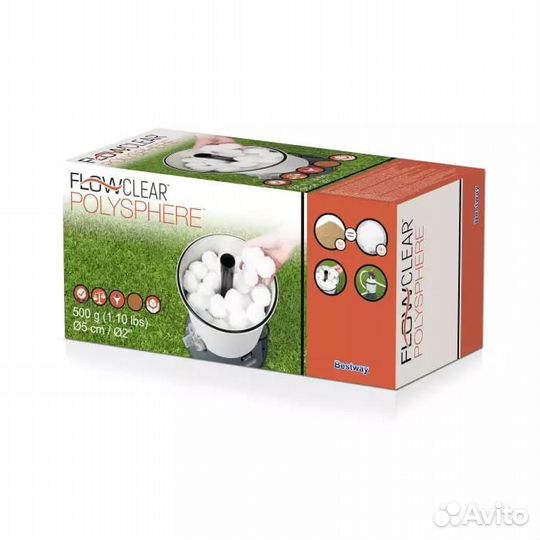 Песочный фильтр для бассейнов 58515 + Наполнитель