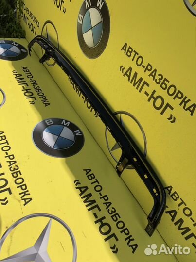 Мерседес W222 S222 AMG Юбка бампера задняя