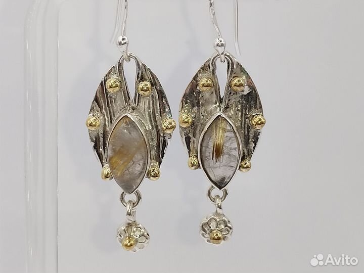 Серьги с волосатиком