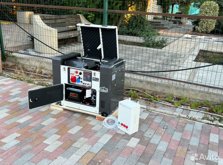 Дизельная элекетростанция 10 кВт g-power DG11000S3