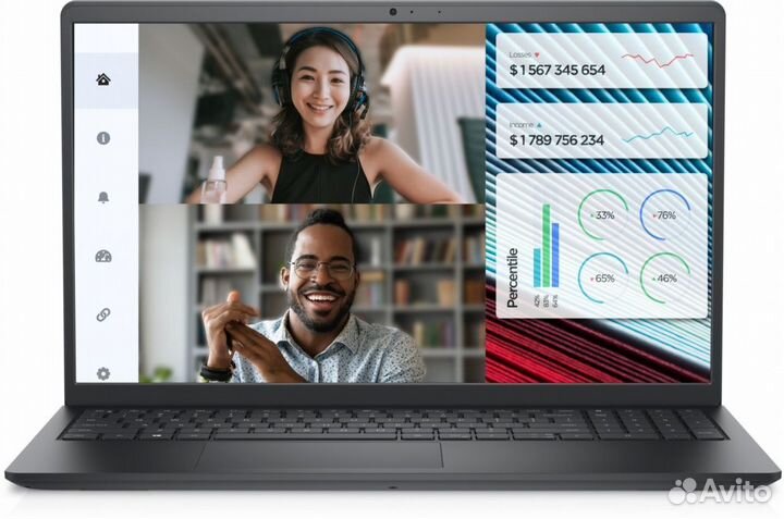 Ноутбук Dell Vostro 3520 Core i5 1235U 8Gb SSD512G