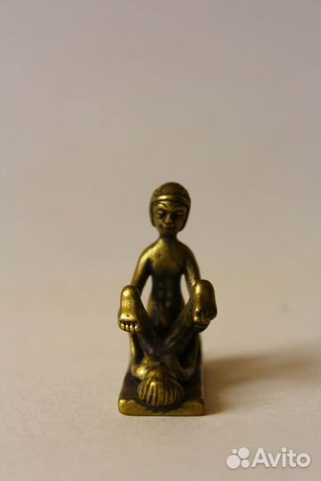 Бронзовая статуэтка, миниатюра, Ню