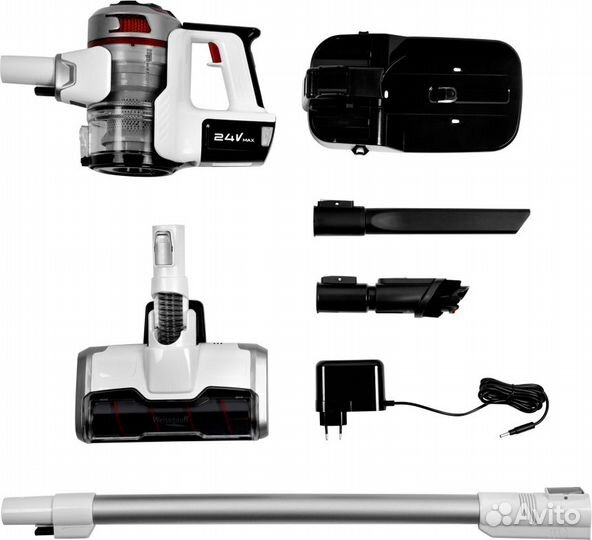 Вертикальный пылесос Weissgauff V9 Turbo Cyclone S