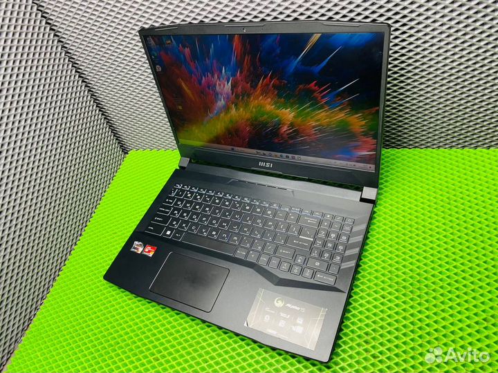 Игровой ноутбук Ryzen 5/16/SSD512/RX 6600 8gb