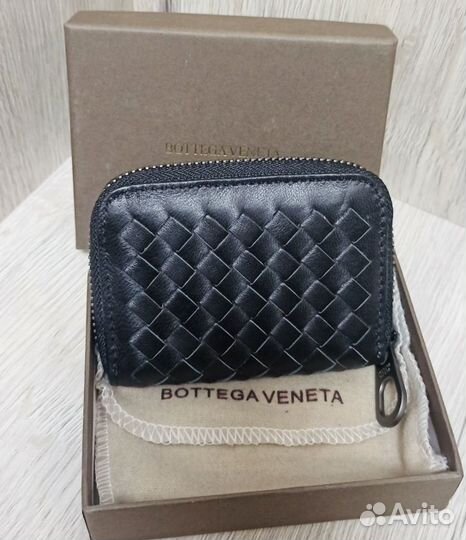 Картхолдер из натуральной кожи Bottega Veneta