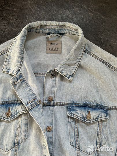 Джинсовая куртка женская оверсайз