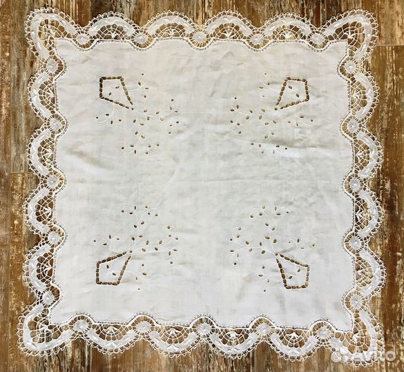 Кружево ручной работы. Скатерти. Винтаж