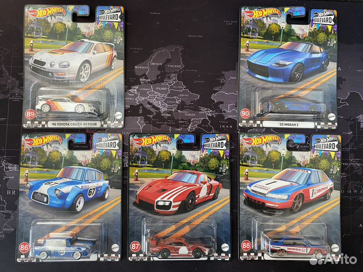Hot wheels premium Boulevard 86-90
