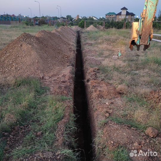 Услуги миниэкскаватора