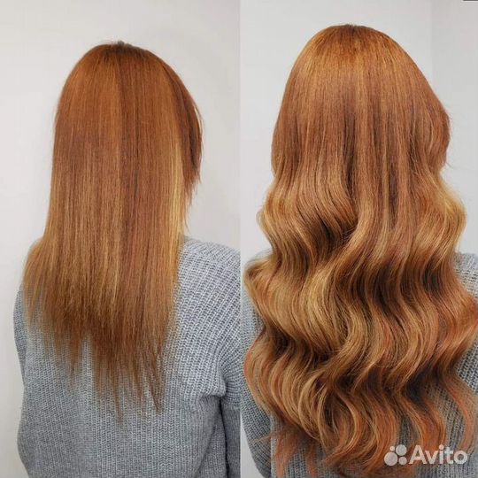 Наращивание биопротеиновых волос модель