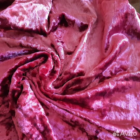 Ткань плюш натуральный СССР винтажный плюш