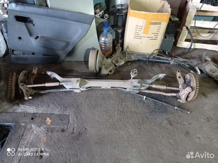 Задняя балка спектра