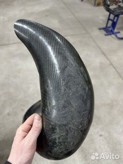 Защита резонатора на ктм exs 150