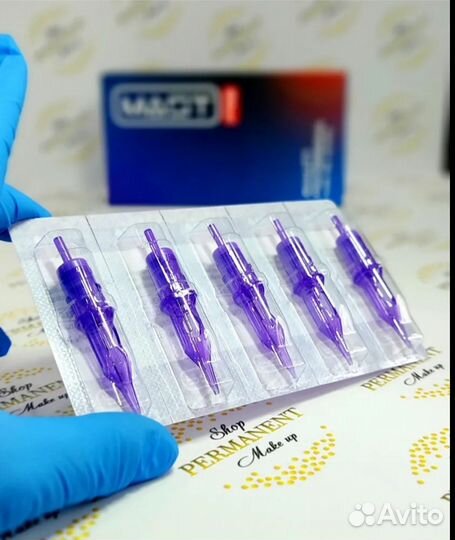 Картриджи для перманентного макияжа + подарок 5шт